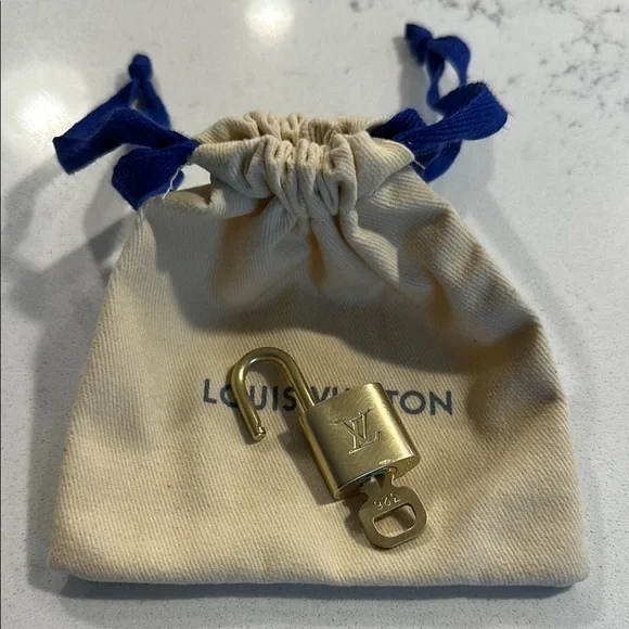 Louis Vuitton Gold Lock & Key #326 - Picture 1 of 3